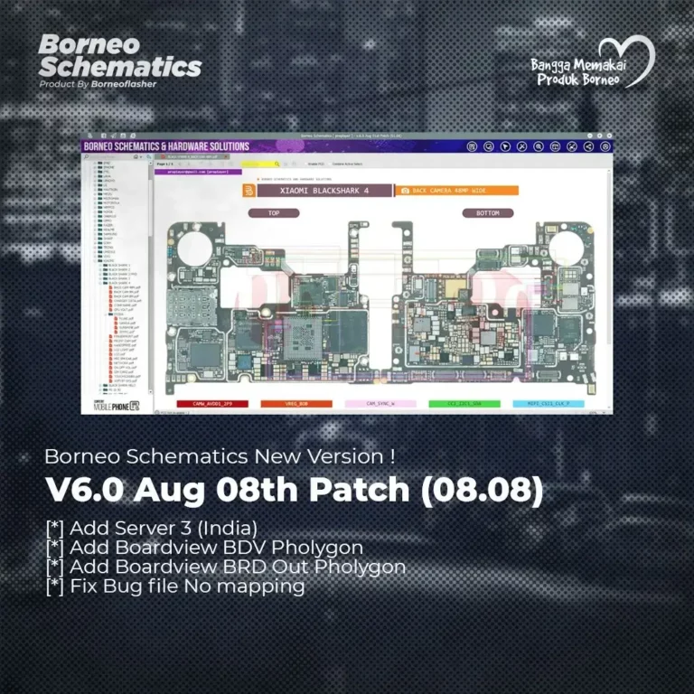 UPDATE BORNEO SCHEMATICS VERSION 6.0 V6.0 Aug 08th Patch(08.08)